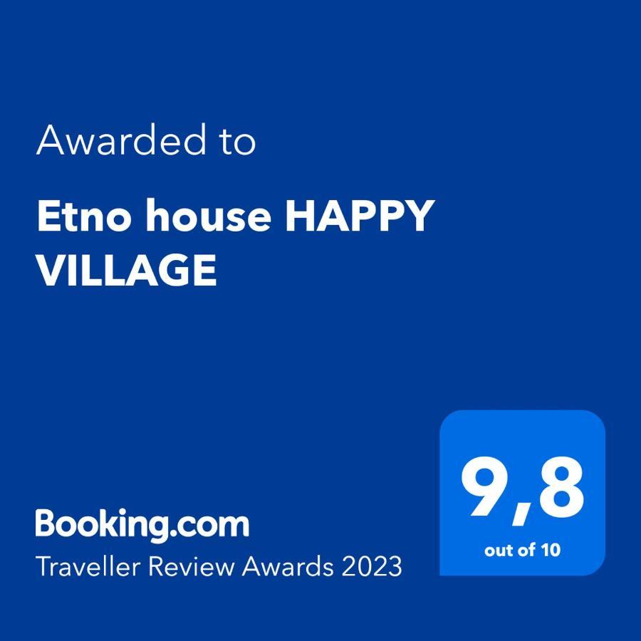 Etno House Happy Village เซทินเจ ภายนอก รูปภาพ